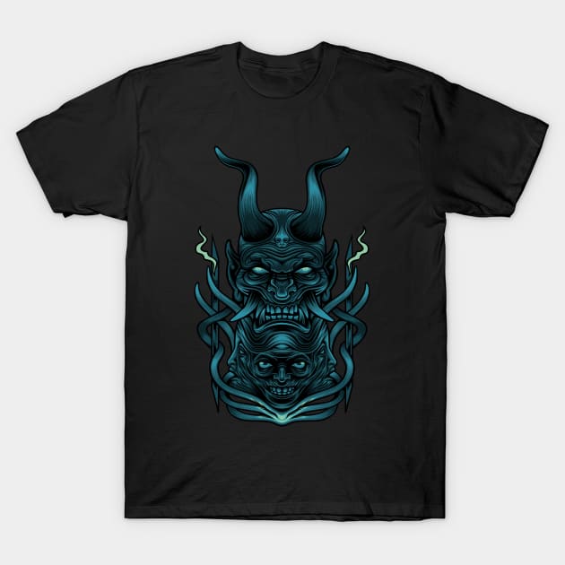 ONI MASK T-Shirt by OKVLT